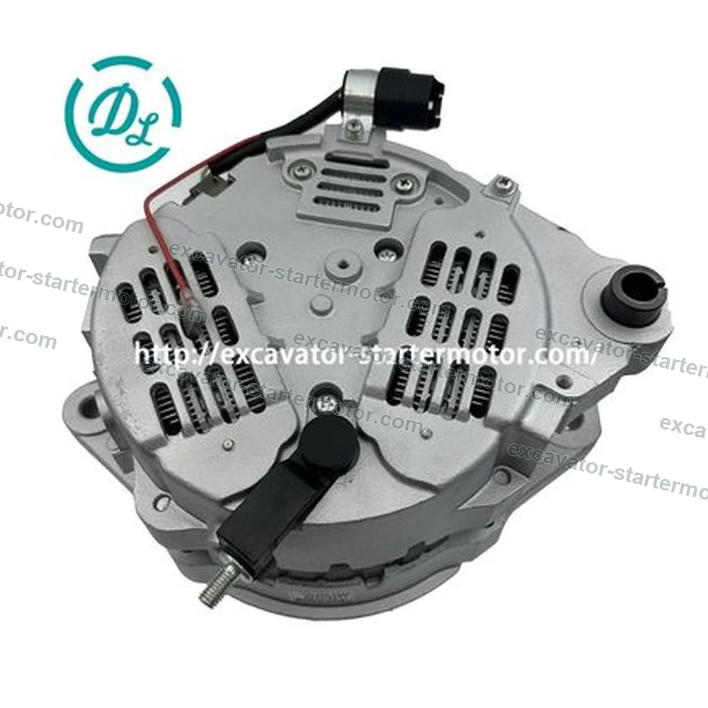 181200-6402 A9TU5482 24V 90A Alternator for Isuzu 6WG1, OEM/reference 181200-6402, 24V 90A 3-Groove Alternator, product view 2