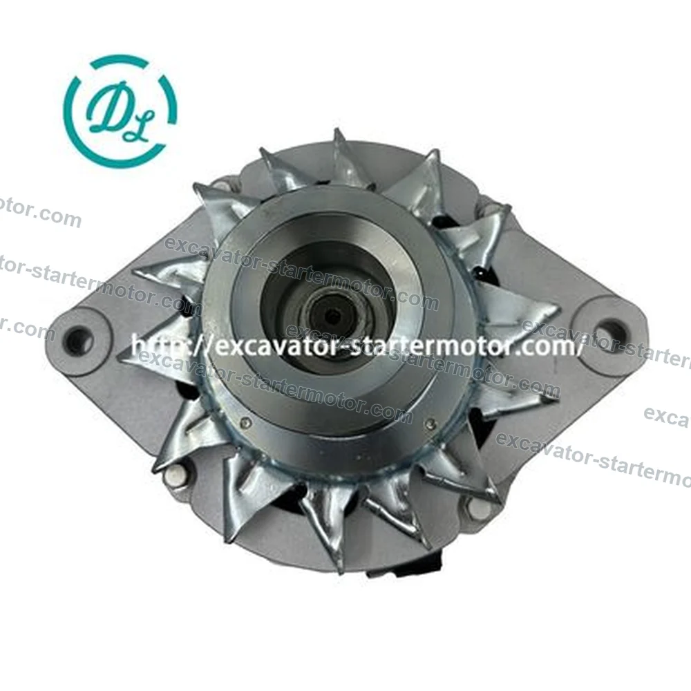 181200-6402 A9TU5482 24V 90A Alternator for Isuzu 6WG1, OEM/reference 181200-6402, 24V 90A 3-Groove Alternator, product view 3
