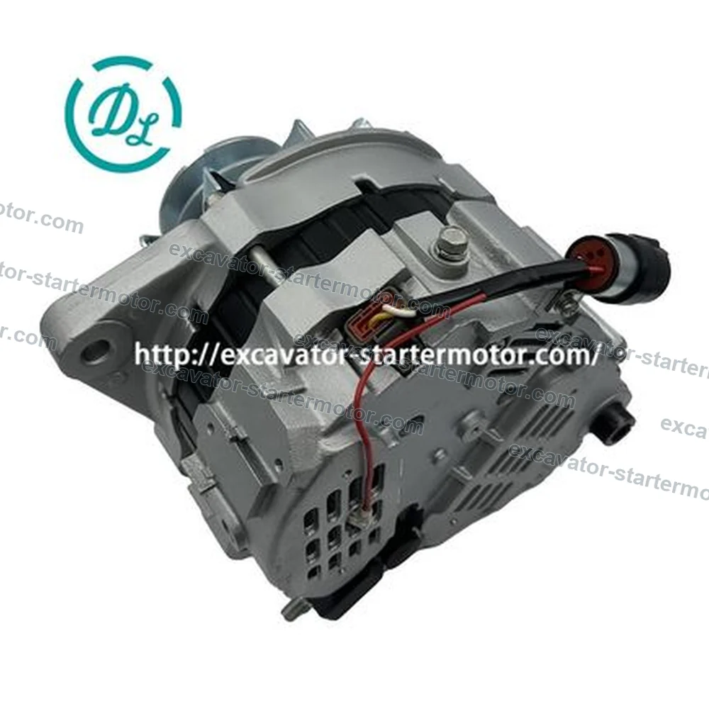 181200-6402 A9TU5482 24V 90A Alternator for Isuzu 6WG1, OEM/reference 181200-6402, 24V 90A 3-Groove Alternator, product view 4