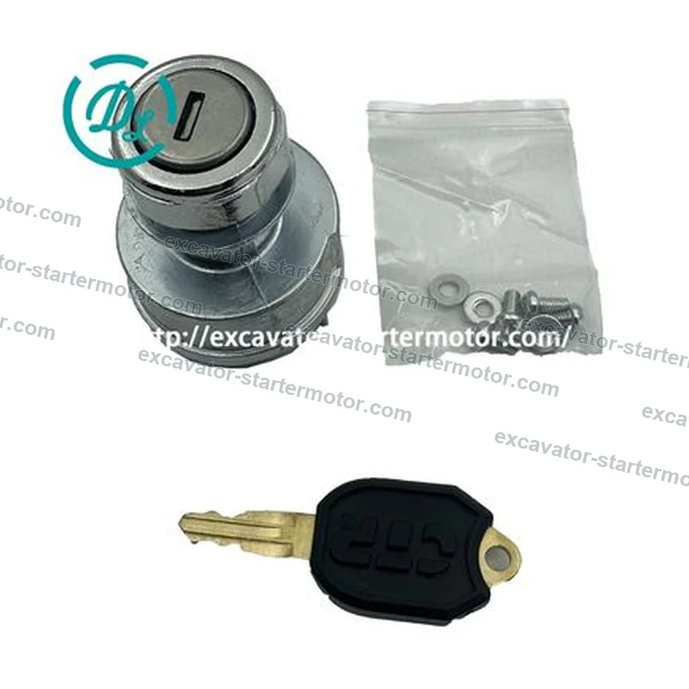 9G-7641 3-Position 12V/24V Key Start Switch for CAT 320C 345C, OEM/reference 9G-7641, 3-Position Key Start Switch, product view 2