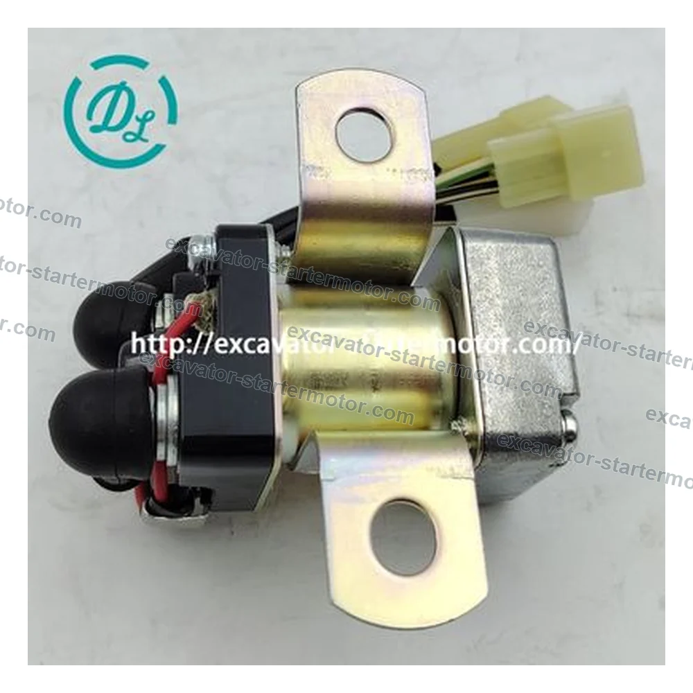 1-82553039-1 24V Starter Safety Relay for Isuzu 4HK1 6WG1 Hitachi Excavators, OEM/reference 1-82553039-1, 24V Starter Safety Relay with Harness, product view 3