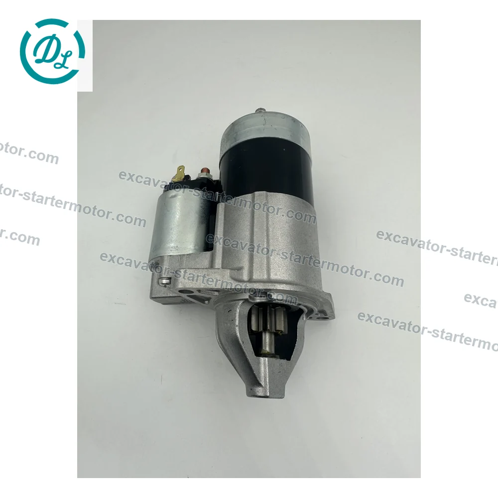 16853-63014 M000T90884 12V 0.95kW 8T CW Starter for Kubota Z402 Z482 Z602, OEM/reference 16853-63014, PMGR Starter Motor, product view 3