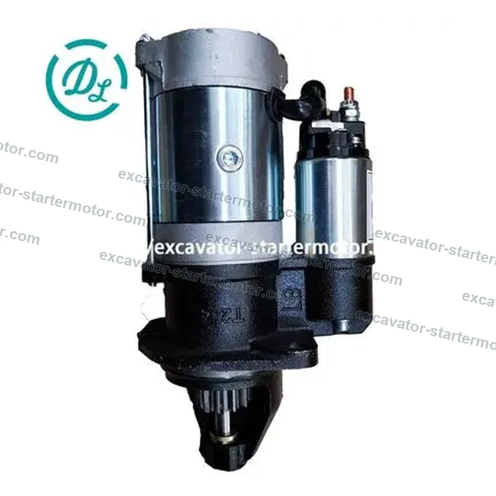 QDJ254 / QDJ1408V 24V 4.5kW 11T Starter for Yuchai 4108 Foton 4108Q, OEM/reference QDJ254, 24V 4.5kW 11T Gear-Reduction Starter Motor, product view 3