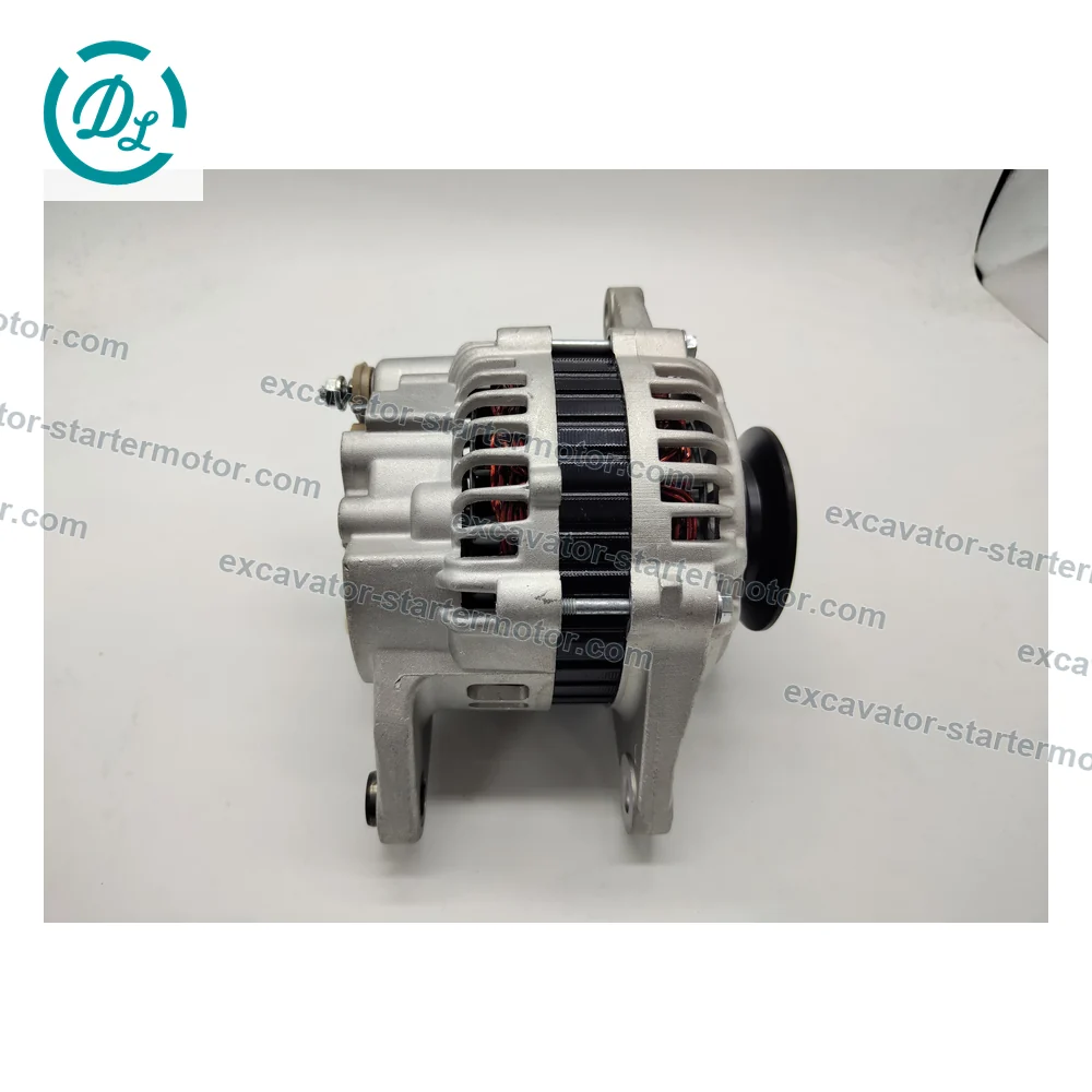 MT036 24V 45A High-Output Alternator for Isuzu 4JG1 Kobelco SK60 — Replaces 8-97182289-2, OEM/reference MT036, Alternator