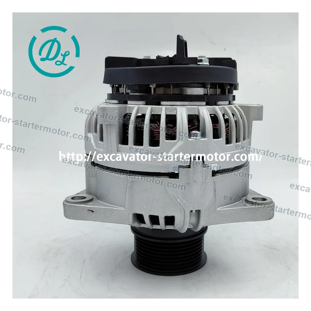 51.26101-7270 24V 110A Alternator for MAN TGS 26.320 D2066LF, OEM/reference 51.26101-7270, 24V 110A Alternator, product view 4