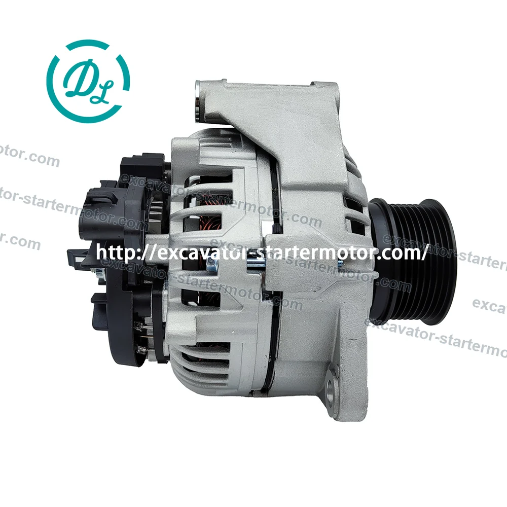 51.26101-7270 24V 110A Alternator for MAN TGS 26.320 D2066LF, OEM/reference 51.26101-7270, 24V 110A Alternator, product view 5