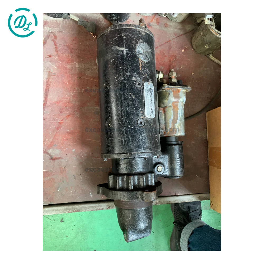 6V-0927 10479372 24V 11T 50MT Starter Motor for CAT C9 C13 C15 Engines, OEM/reference 6V-0927, 50MT Straight-Drive Starter Motor