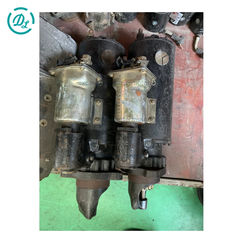 6V-0927 10479372 24V 11T 50MT Starter Motor for CAT C9 C13 C15 Engines, OEM/reference 6V-0927, 50MT Straight-Drive Starter Motor, product view 4