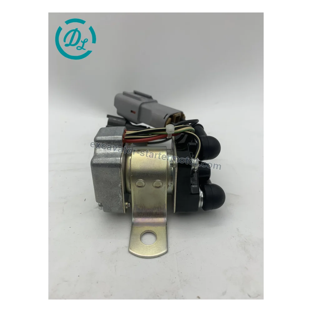 8982475850 Starter Relay for Isuzu 4HK1 6HK1 Engines, OEM/reference 8982475850, Starter Motor Relay Assembly, product view 6