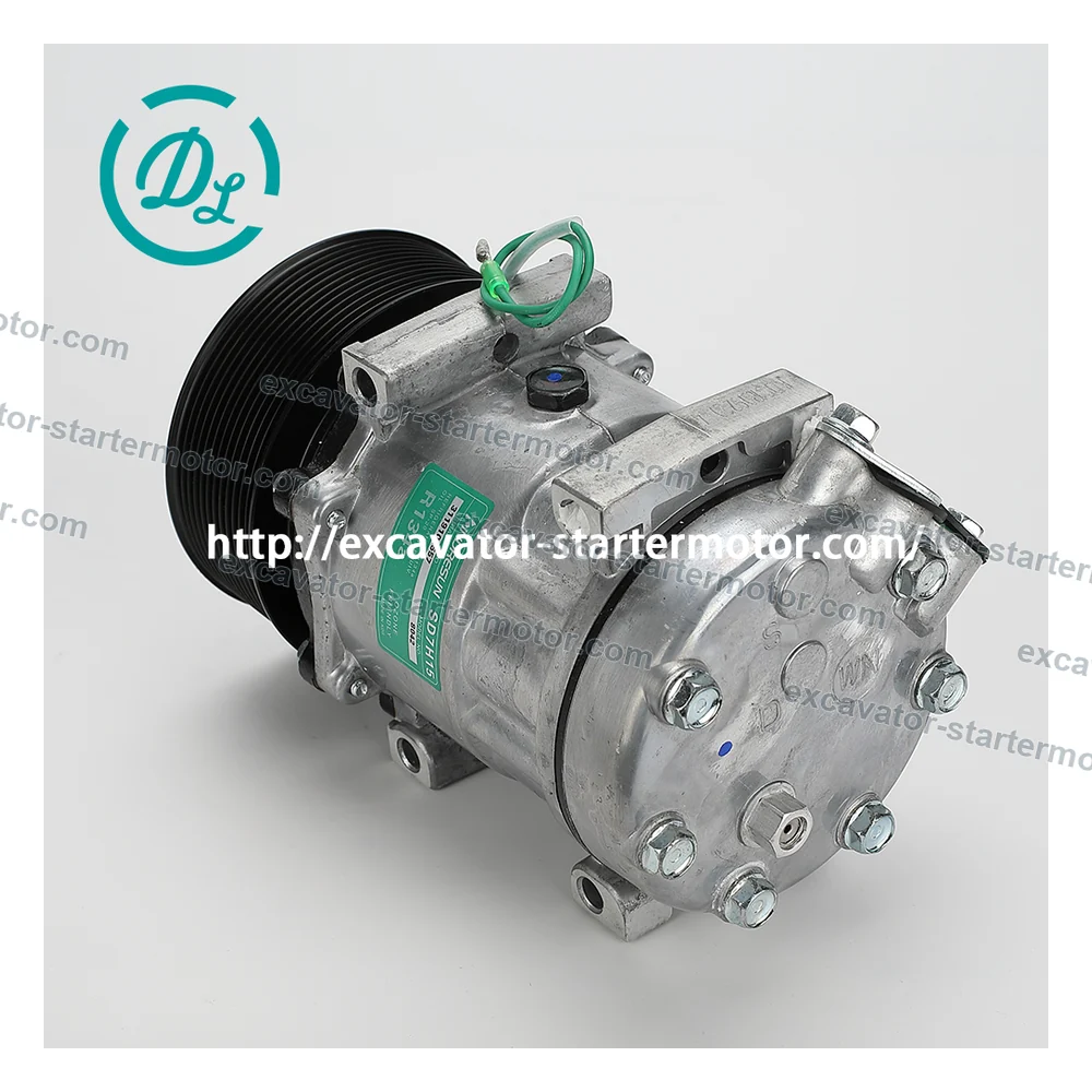 372-9295 Refrigerant Compressor for CAT 320D 320E 323F, OEM/reference 372-9295, Refrigerant Compressor
