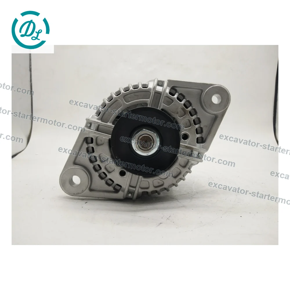11170321 0124555009 24V 80A Alternator for Volvo EC210B EC240B EC290B, OEM/reference 11170321, Heavy-Duty Alternator