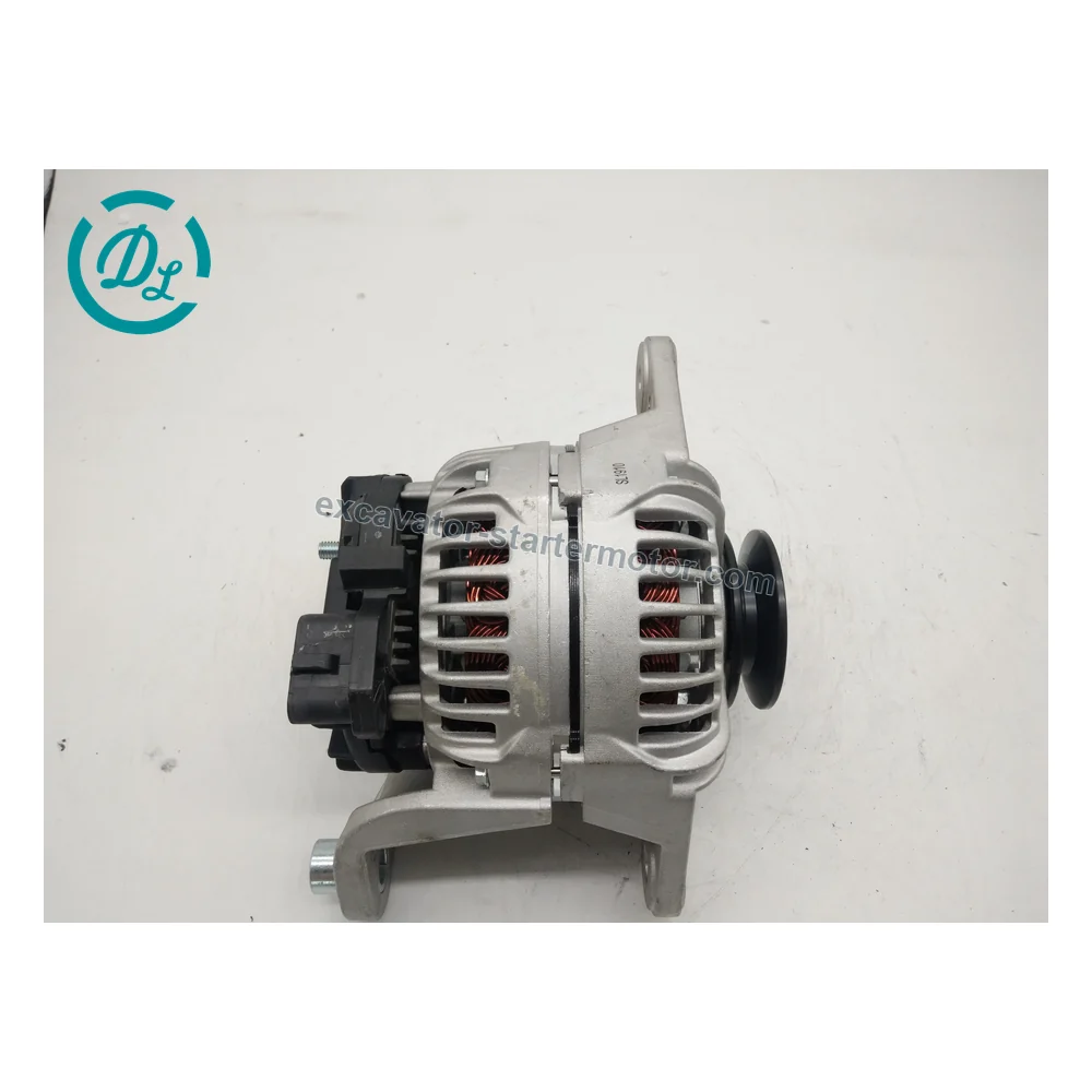 11170321 0124555009 24V 80A Alternator for Volvo EC210B EC240B EC290B, OEM/reference 11170321, Heavy-Duty Alternator, product view 2