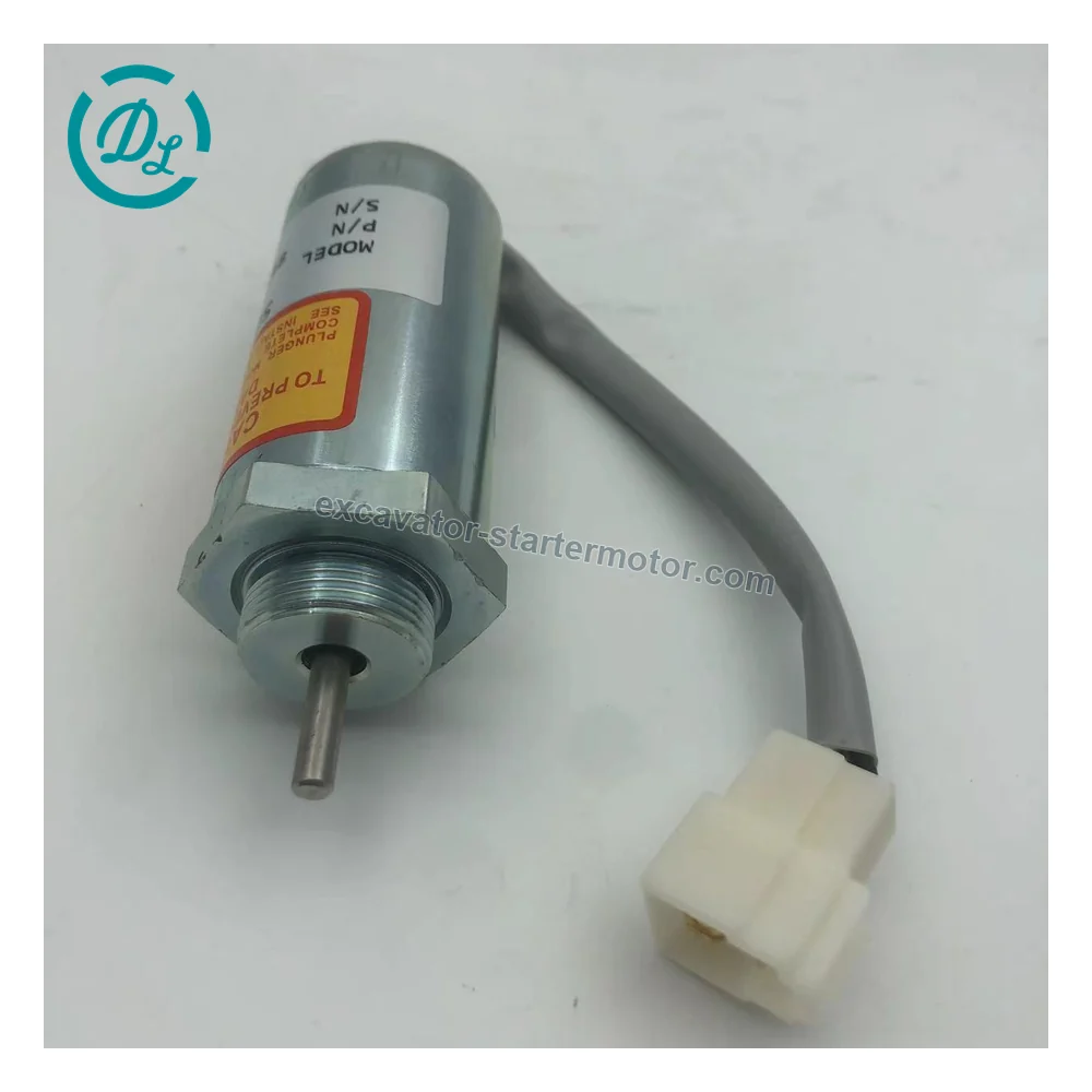 8-97209115-2 MV2-40 24V Engine Stop Solenoid for Isuzu 4LE2 4LE2X, OEM/reference 8-97209115-2, MV2-40 24V Engine Stop Solenoid, product view 3