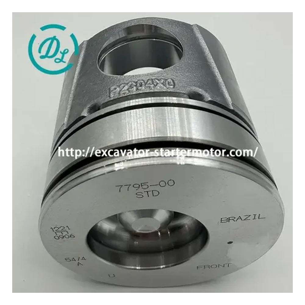 3957795 Piston for Cummins B5.9 QSB3.9 QSB5.9 CPL-Specific Engines, OEM/reference 3957795, Engine Piston, product view 3