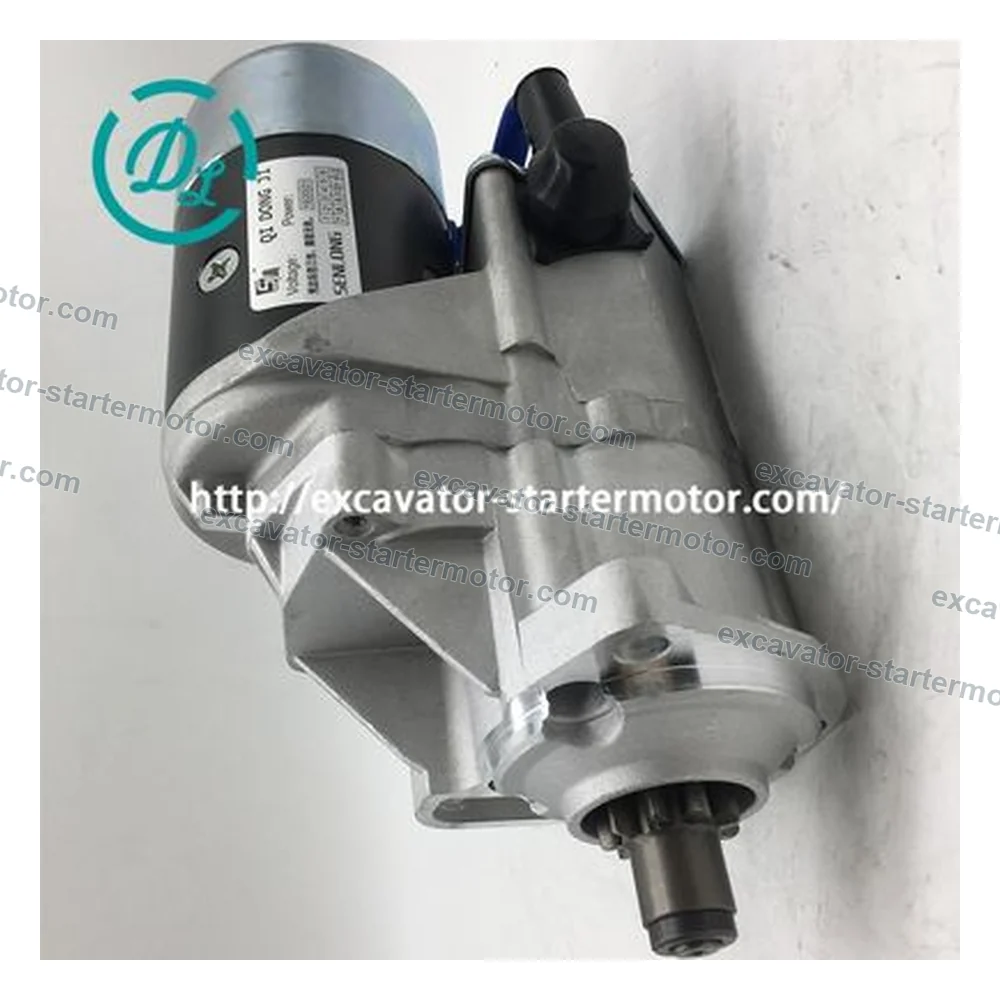 1G524-63010 428000-4860 12V 2.7kW 9T Starter for Kubota KX080 V3307, OEM/reference 1G524-63010, Starter Motor