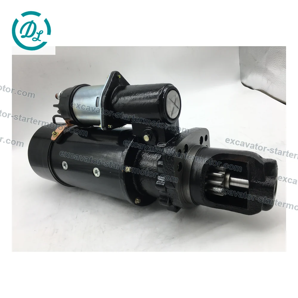 207-1517 10R-0395 24V 12T CW Heavy-Duty Starter for CAT 3116 3126 C7, OEM/reference 207-1517, Heavy-Duty Starter Motor, product view 2