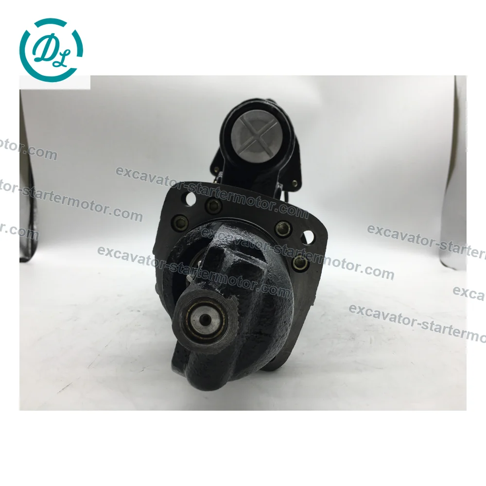207-1517 10R-0395 24V 12T CW Heavy-Duty Starter for CAT 3116 3126 C7, OEM/reference 207-1517, Heavy-Duty Starter Motor, product view 4