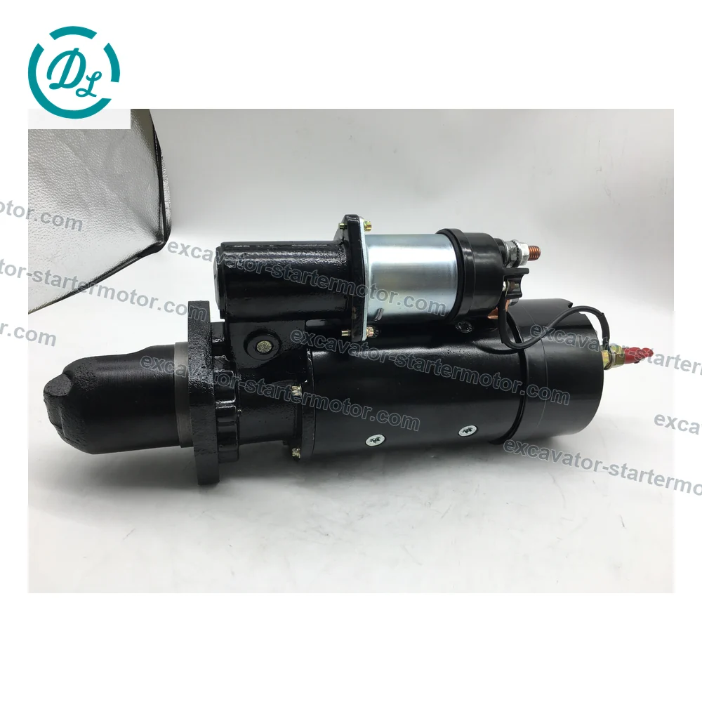 207-1517 10R-0395 24V 12T CW Heavy-Duty Starter for CAT 3116 3126 C7, OEM/reference 207-1517, Heavy-Duty Starter Motor, product view 5