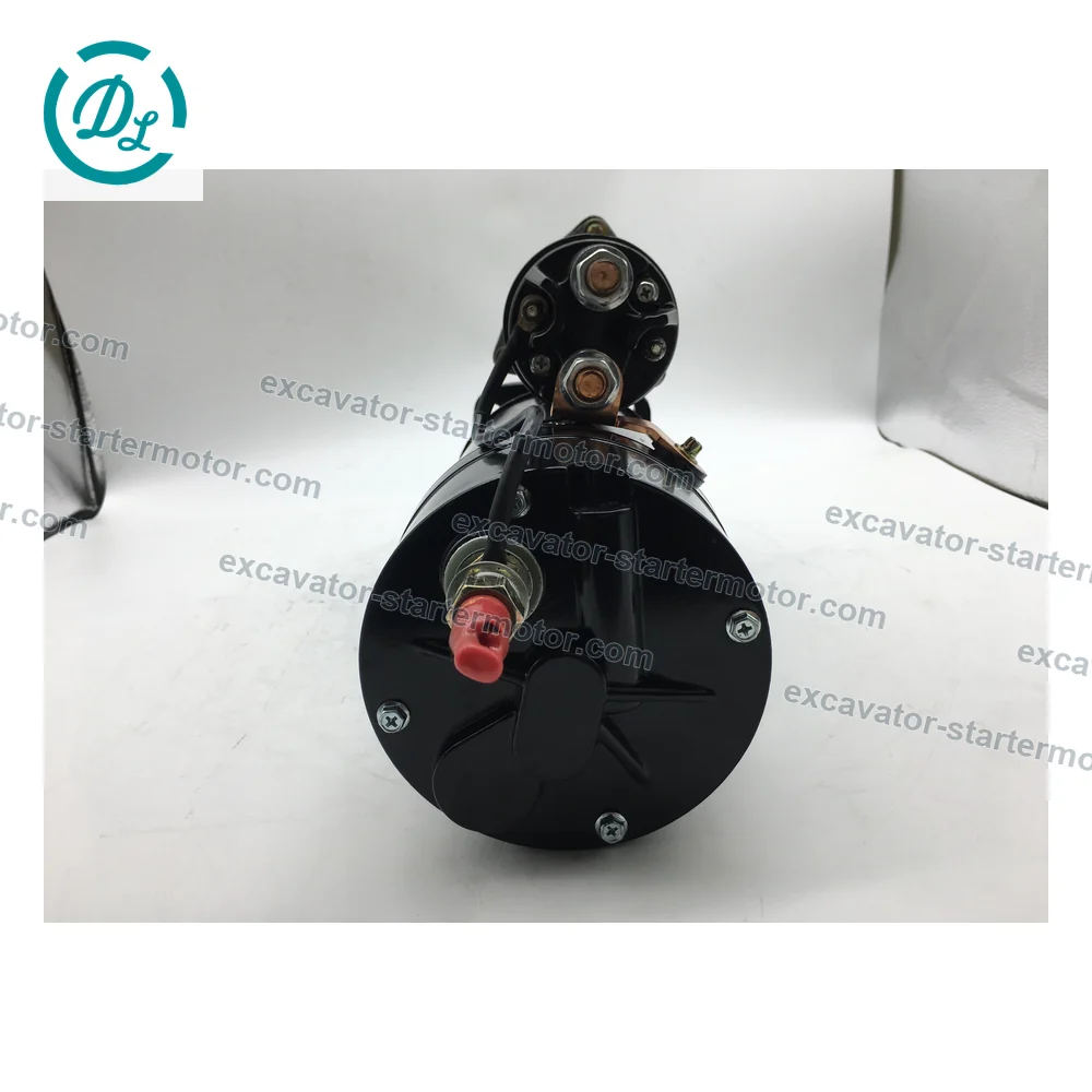 207-1517 10R-0395 24V 12T CW Heavy-Duty Starter for CAT 3116 3126 C7, OEM/reference 207-1517, Heavy-Duty Starter Motor, product view 6