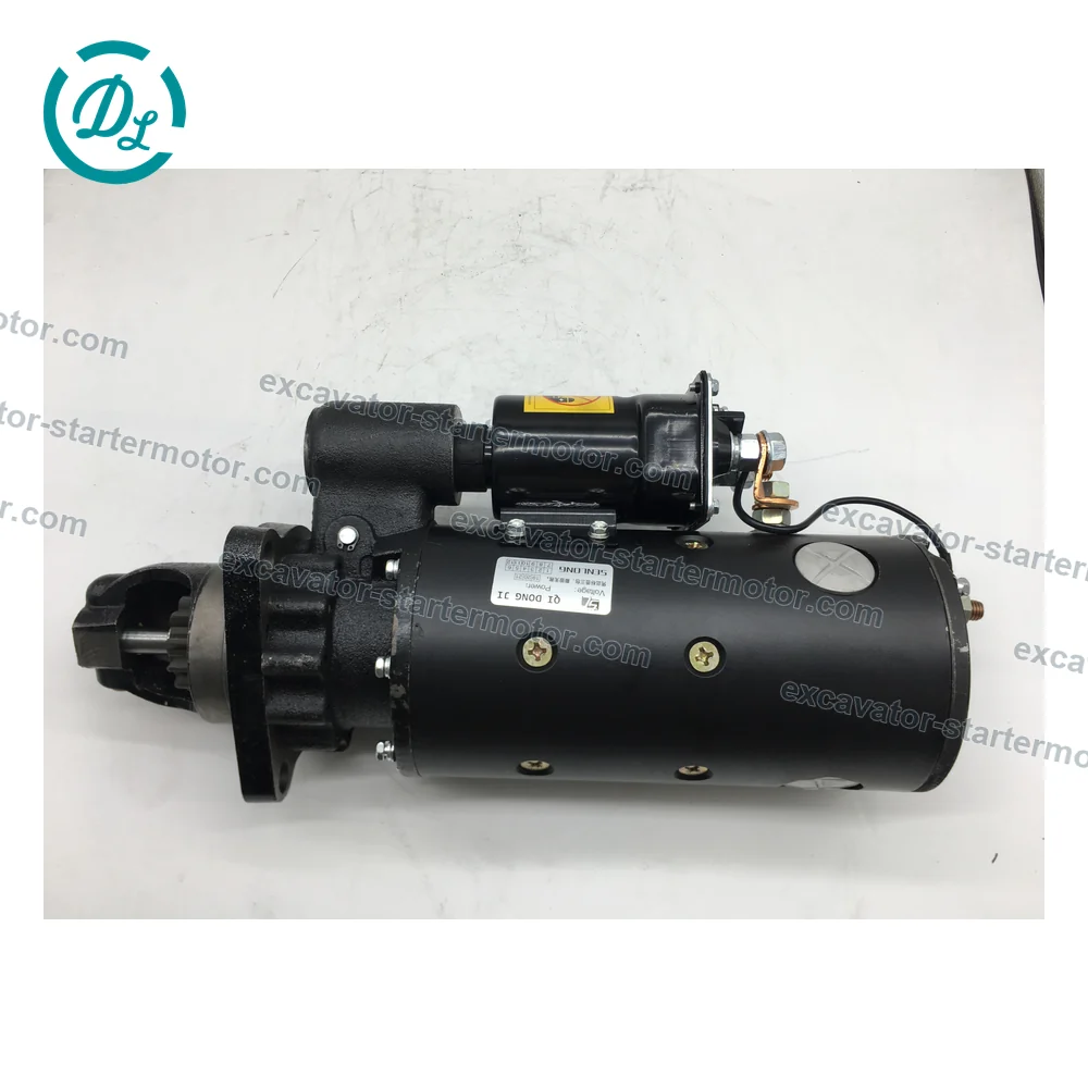 348-7651 24V Starter Motor for Cat C13 345C 345D 349D, OEM/reference 348-7651, Electric Starter Motor, product view 2