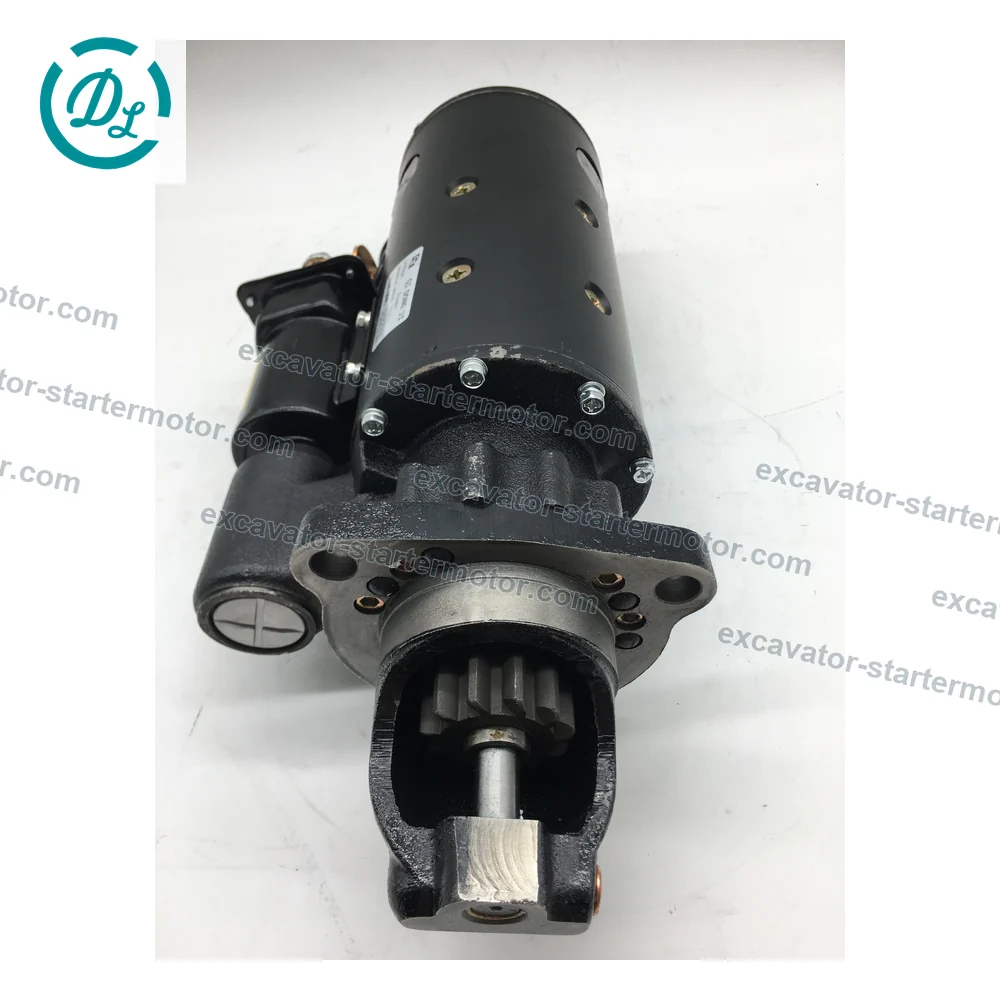 348-7651 24V Starter Motor for Cat C13 345C 345D 349D, OEM/reference 348-7651, Electric Starter Motor, product view 4