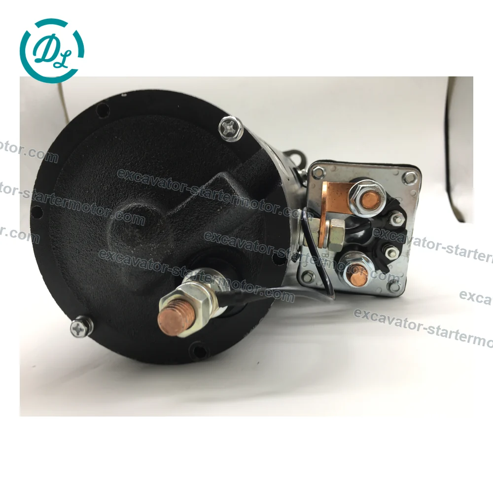 348-7651 24V Starter Motor for Cat C13 345C 345D 349D, OEM/reference 348-7651, Electric Starter Motor, product view 5