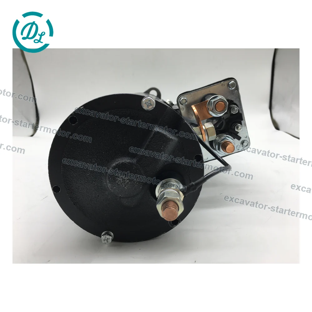348-7651 24V Starter Motor for Cat C13 345C 345D 349D, OEM/reference 348-7651, Electric Starter Motor, product view 6