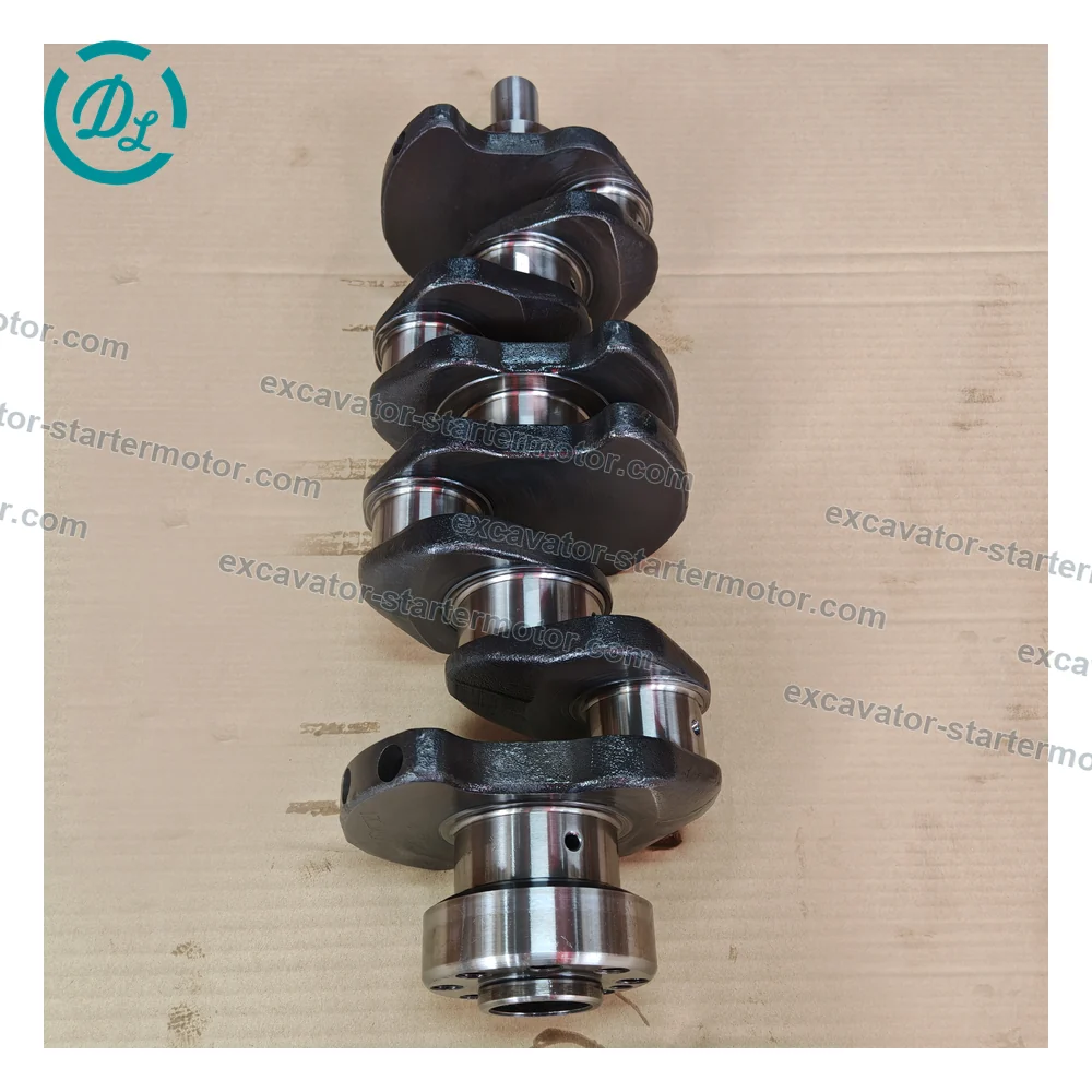 8-97190930-1 8971909301 Crankshaft for Isuzu 4JG1 4JG2 NKR69, OEM/reference 8-97190930-1, Engine Crankshaft, product view 6