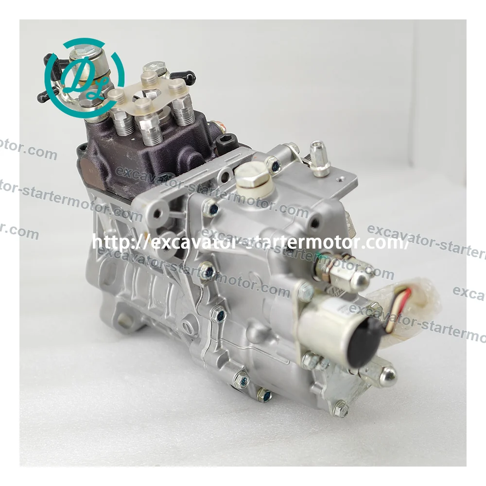 729932-51400 Fuel Injection Pump Assembly for Yanmar 4TNV94 4TNV98, OEM/reference 729932-51400, Four-Cylinder Inline Fuel Injection Pump Assembly, product view 5