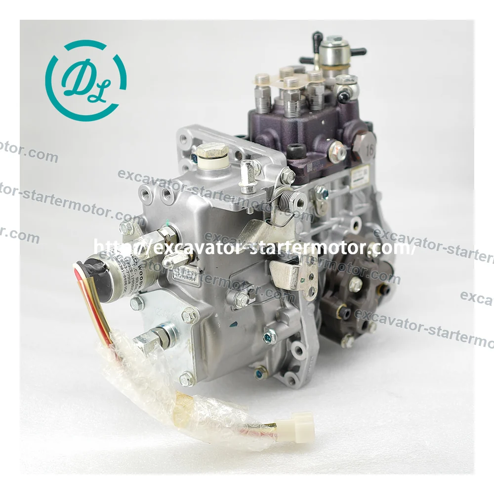 729932-51400 Fuel Injection Pump Assembly for Yanmar 4TNV94 4TNV98, OEM/reference 729932-51400, Four-Cylinder Inline Fuel Injection Pump Assembly, product view 6
