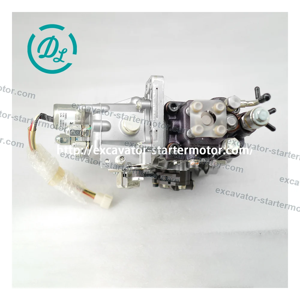 729932-51400 Fuel Injection Pump Assembly for Yanmar 4TNV94 4TNV98, OEM/reference 729932-51400, Four-Cylinder Inline Fuel Injection Pump Assembly, product view 7
