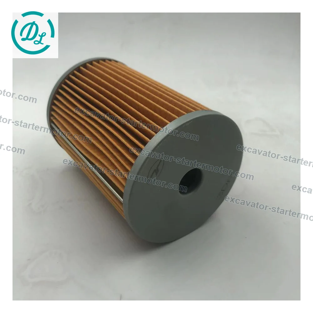9-88511191-1 Fuel Filter Element for Isuzu 6SA1, OEM/reference 9-88511191-1, Round Paper Fuel Filter Element, product view 2