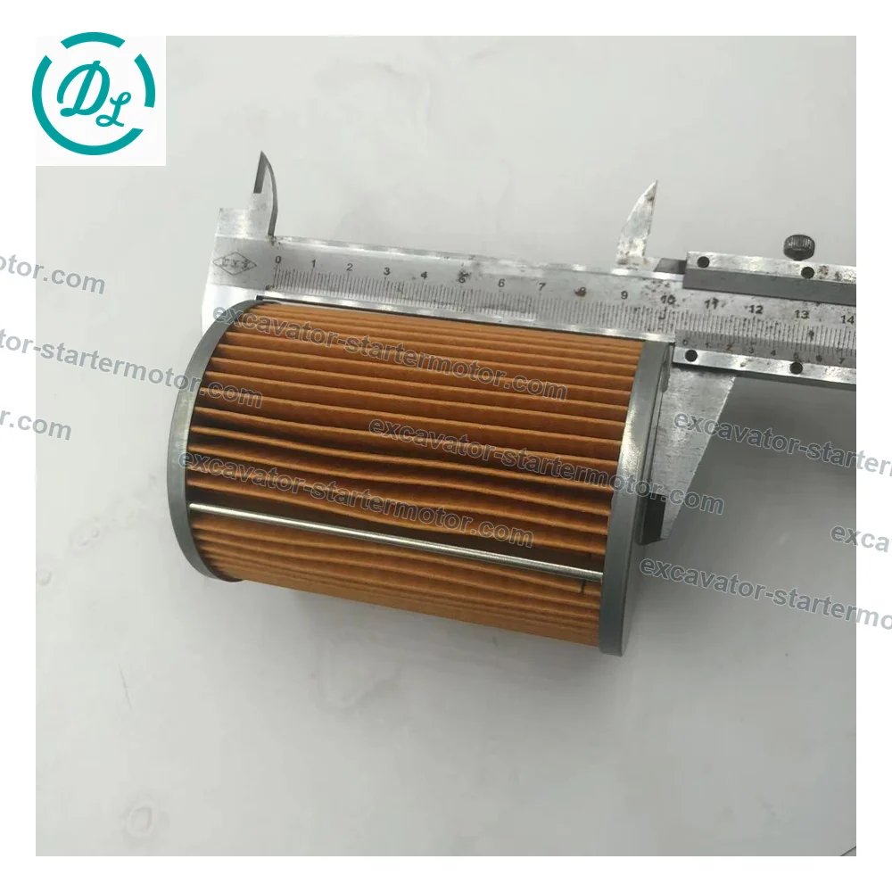 9-88511191-1 Fuel Filter Element for Isuzu 6SA1, OEM/reference 9-88511191-1, Round Paper Fuel Filter Element, product view 4