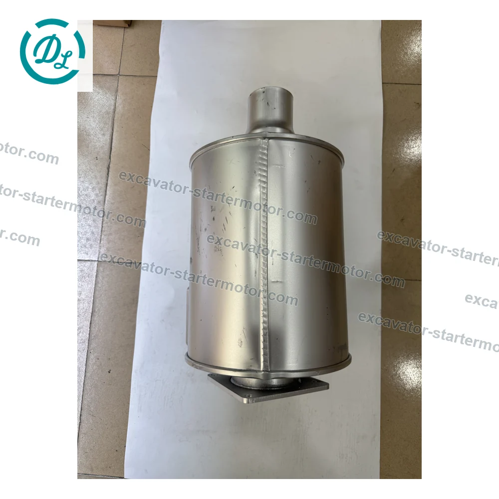 6151-11-8611 Exhaust Muffler for Komatsu D61 D68 S6D125E, OEM/reference 6151-11-8611, Engine Exhaust Muffler
