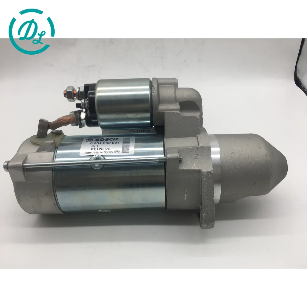 2-0001260001 Starter Motor for Excavator and Diesel Equipment, OEM/reference 2-0001260001, Starter Motor, product view 1