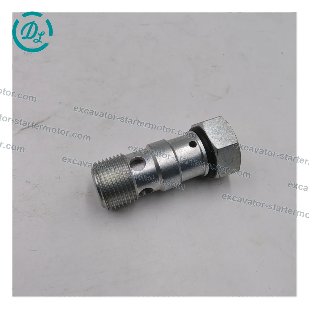 8-97223430-0 8972234300 Drilled Oil Port Bolt for Isuzu 6BG1T Hitachi ZX230, OEM/reference 8-97223430-0, Cross-Drilled Oil Port Bolt, product view 7