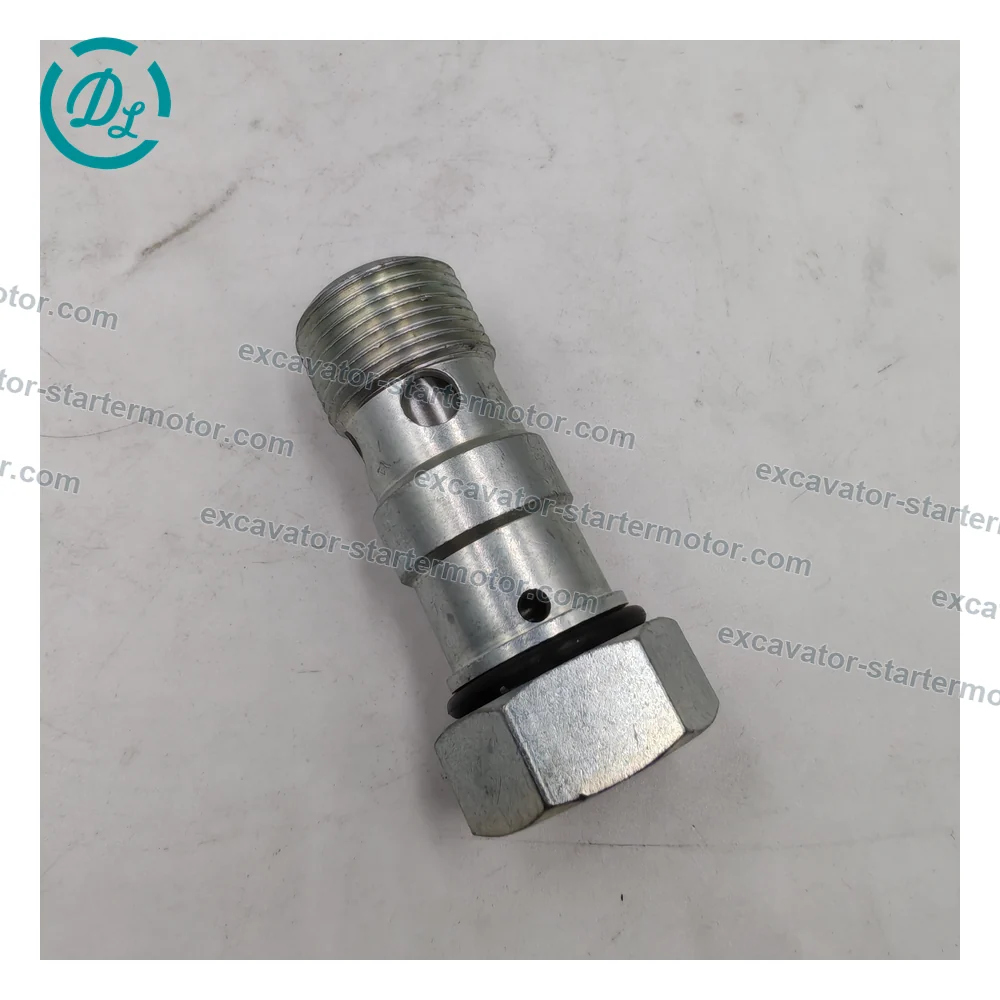 8-97223430-0 8972234300 Drilled Oil Port Bolt for Isuzu 6BG1T Hitachi ZX230, OEM/reference 8-97223430-0, Cross-Drilled Oil Port Bolt, product view 8