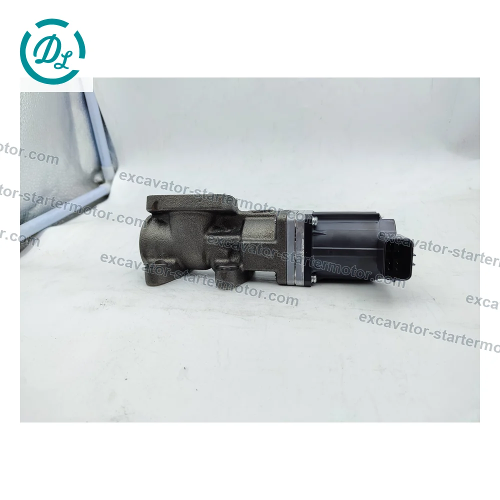 8-98238247-3 24V EGR Valve Assembly for Isuzu 4HK1 Excavator Engines, OEM/reference 8-98238247-3, 24V Electronic EGR Valve Assembly, product view 6