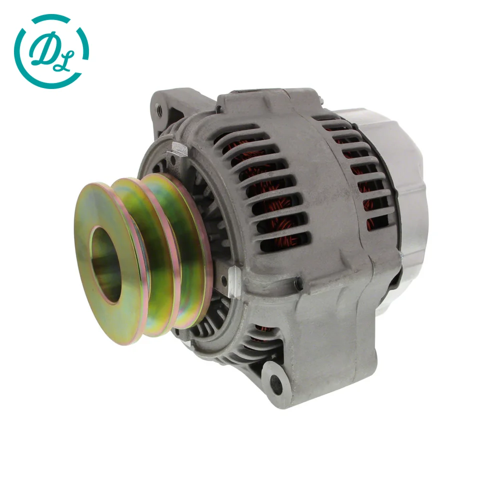 102211-1180 12V Alternator for Excavator and Diesel Equipment, OEM/reference 102211-1180, Alternator, product view 3