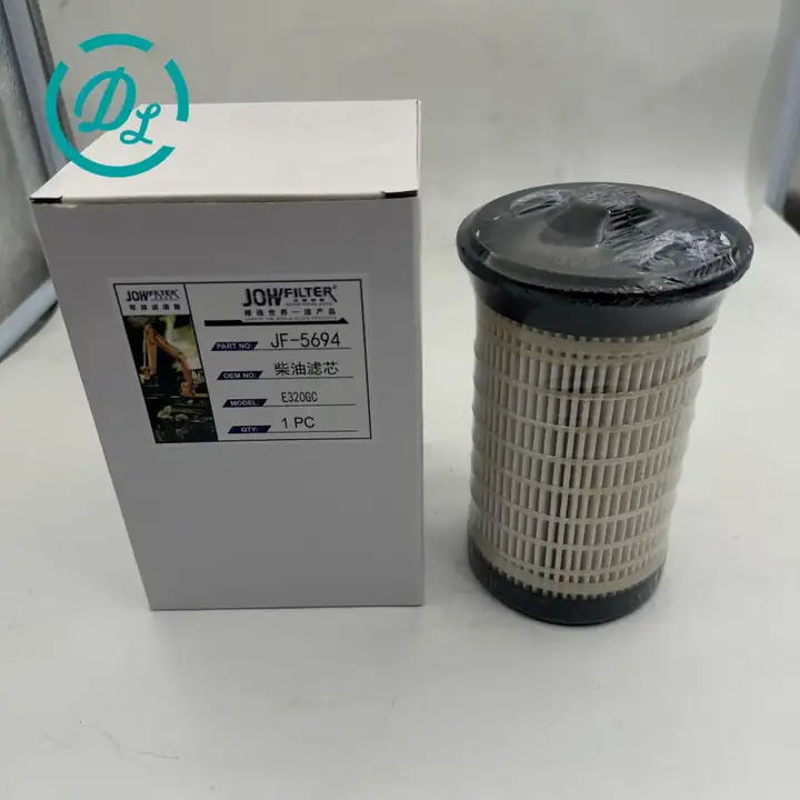 509-5694 169 mm Secondary Fuel Filter Element for Cat 320 323 330, OEM/reference 509-5694, 169 mm Secondary Fuel Filter Element