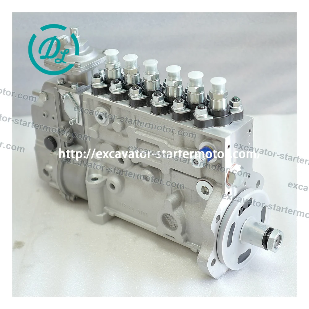 5711183 Fuel Injection Pump for Cummins 6LTAA8.9 Construction Engine, OEM/reference 5711183, Six-Cylinder Mechanical Fuel Injection Pump, product view 3