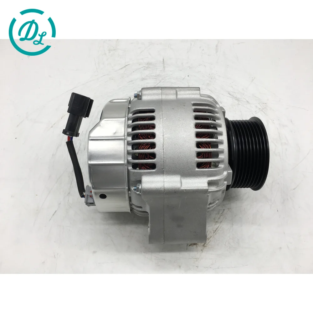 600-861-6410 24V Alternator for Excavator and Diesel Equipment, OEM/reference 8-6D107 · 600-861-6410, Alternator, product view 2