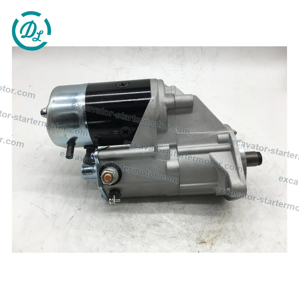 600-863-3110 0-24000-0030 24V 3kW 11-Tooth Starter for Komatsu S4D95LE, OEM/reference 600-863-3110, 24V 3kW 11-Tooth Starter Motor