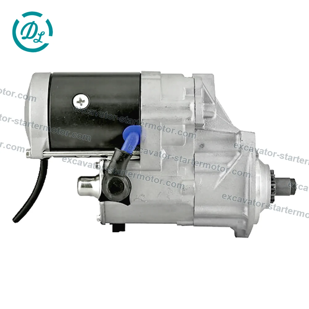 428000-2590 24V 7.8kW 10-Tooth Starter for Case 1150M and 1650M, OEM/reference 428000-2590, OSGR Starter Motor, product view 2