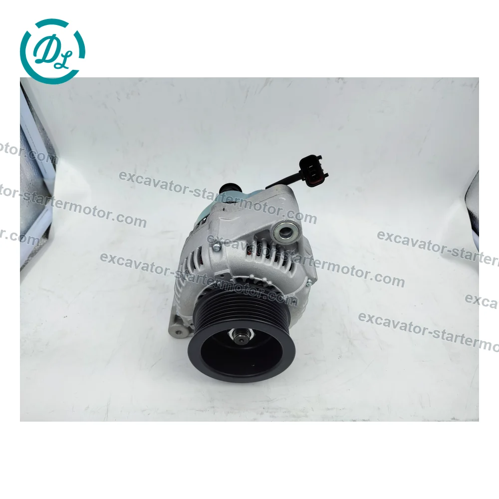 600-821-6410 40A Alternator for Komatsu PC200-6 S6D102E, OEM/reference 600-821-6410, 40A Alternator, product view 5