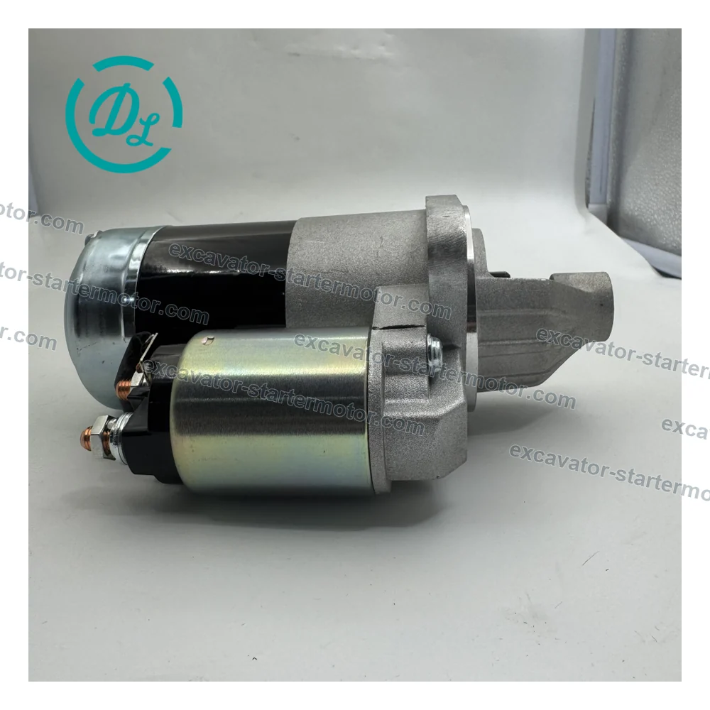 S114-385 12V 1.0kW 9T Starter for Gehl 3410 3610 3615 3645 Isuzu, OEM/reference S114-385, 12V 1.0kW 9-Tooth Starter Motor, product view 6