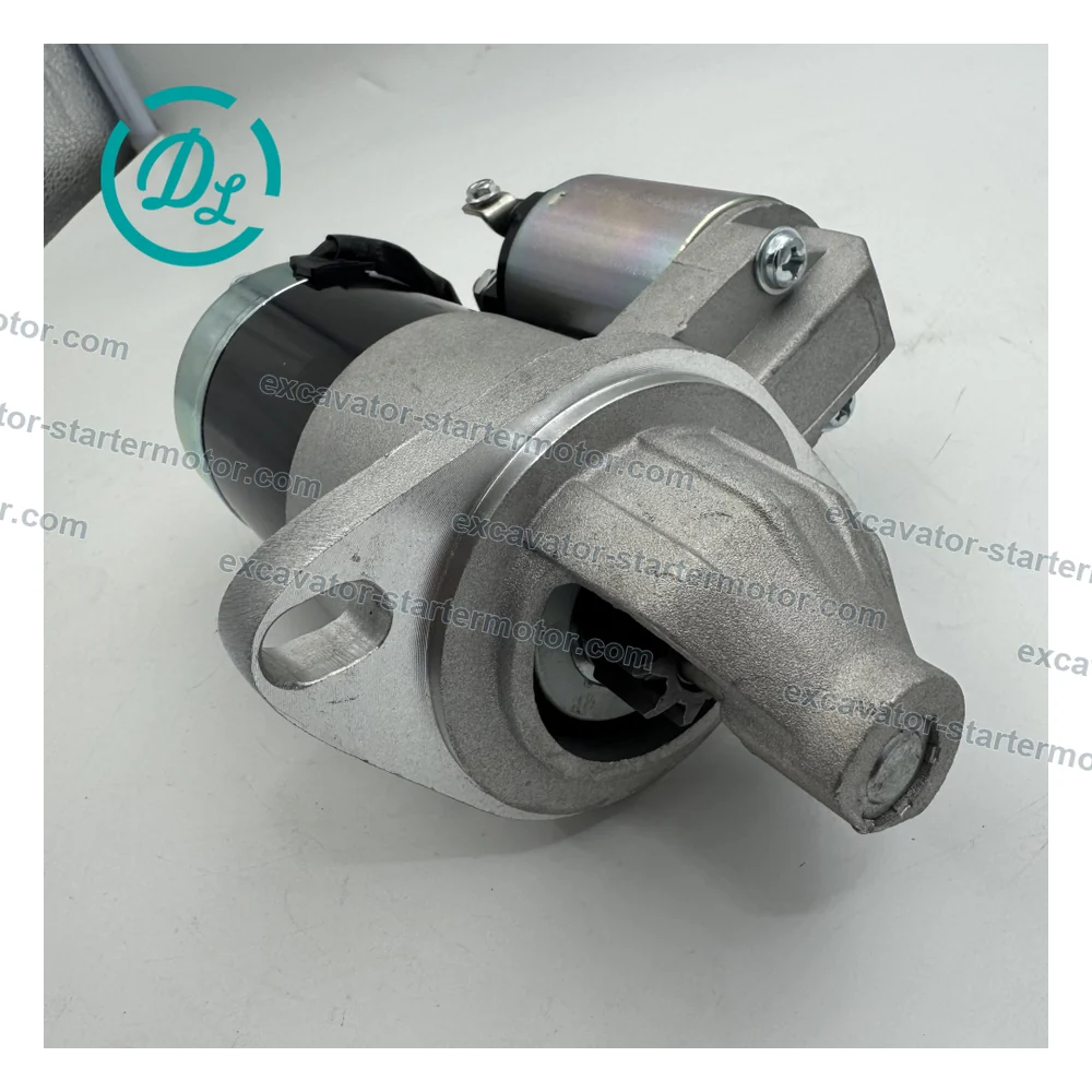 S114-385 12V 1.0kW 9T Starter for Gehl 3410 3610 3615 3645 Isuzu, OEM/reference S114-385, 12V 1.0kW 9-Tooth Starter Motor, product view 7