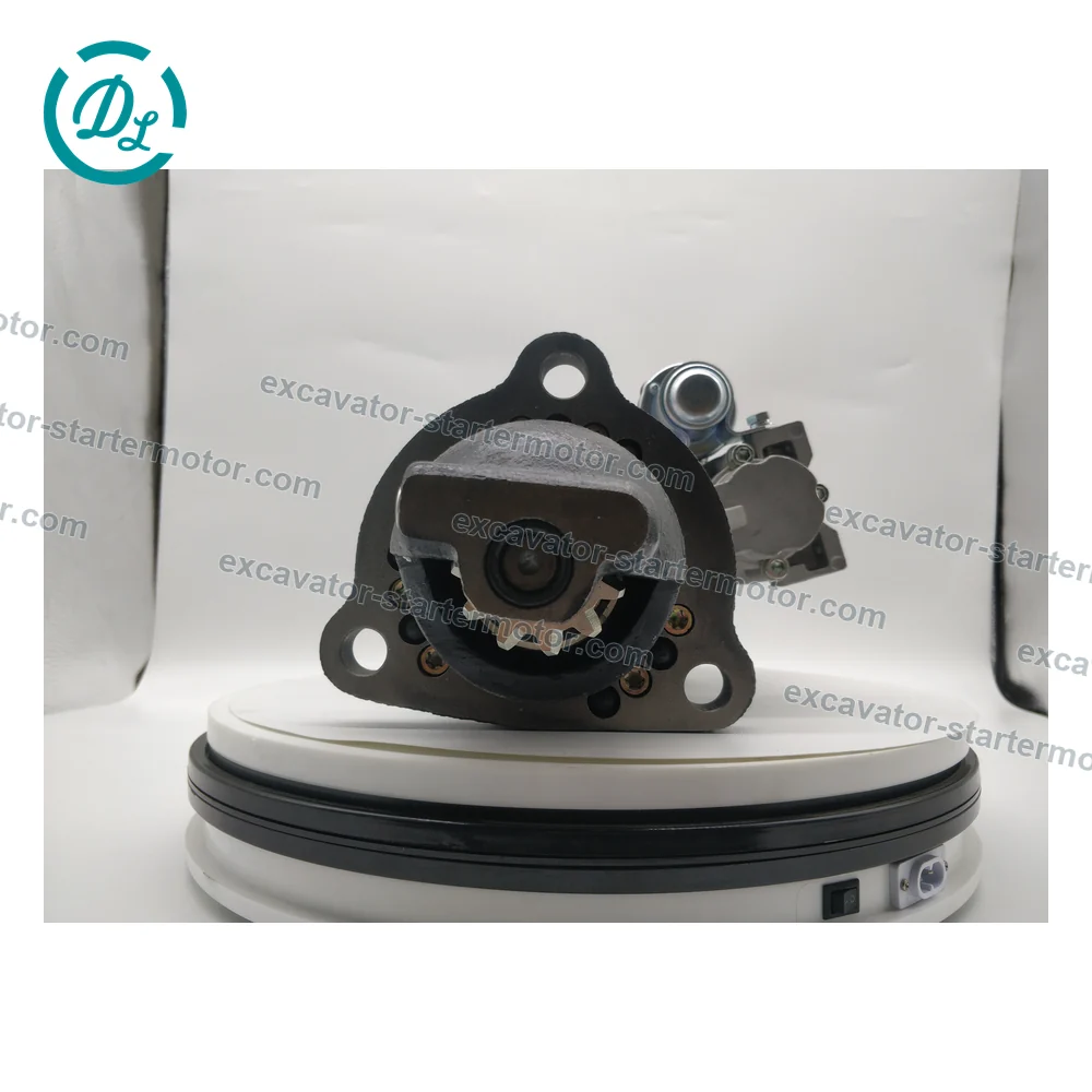 61003202 24V 11-Tooth 39MT Starter for Doosan DX340LCA-DX520LCA, OEM/reference 61003202, Starter Motor