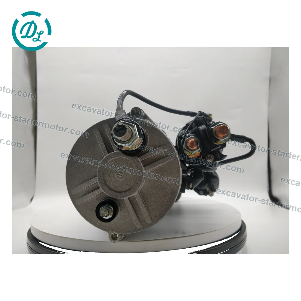 61003202 24V 11-Tooth 39MT Starter for Doosan DX340LCA-DX520LCA, OEM/reference 61003202, Starter Motor, product view 5