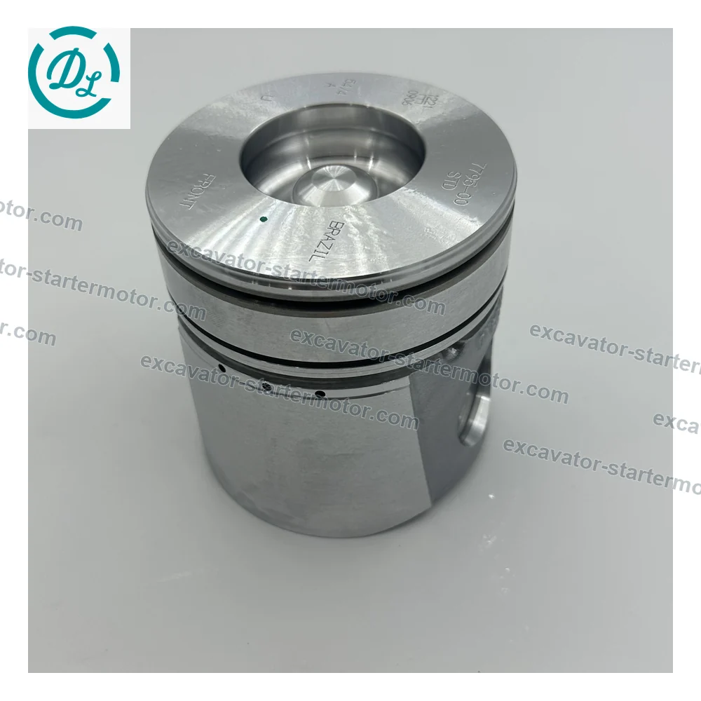 3957797 Standard Engine Piston Kit for Cummins 4B 6B B5.9, OEM/reference 3957797, Standard-Bore Engine Piston Kit, product view 5